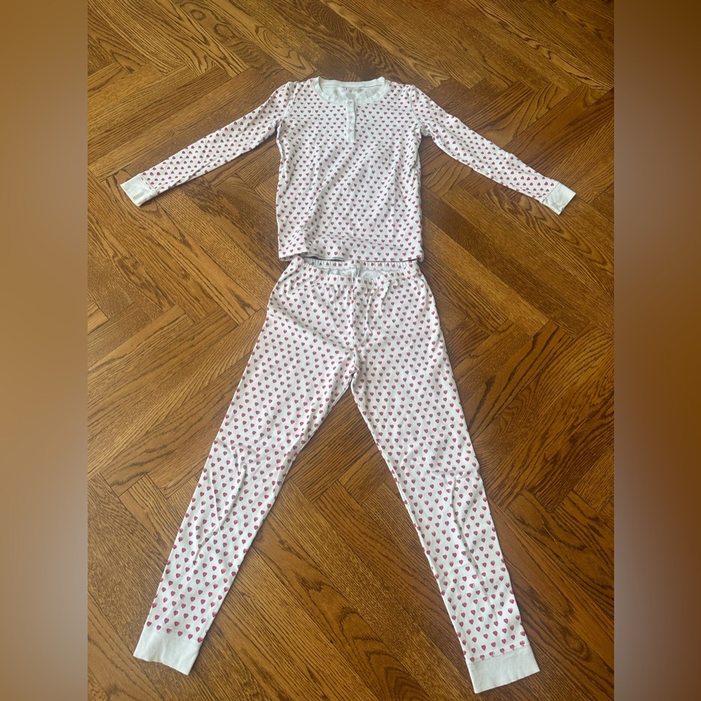 Roller Rabbit Girls Pink Heart Size 12 Pajamas 
great condition